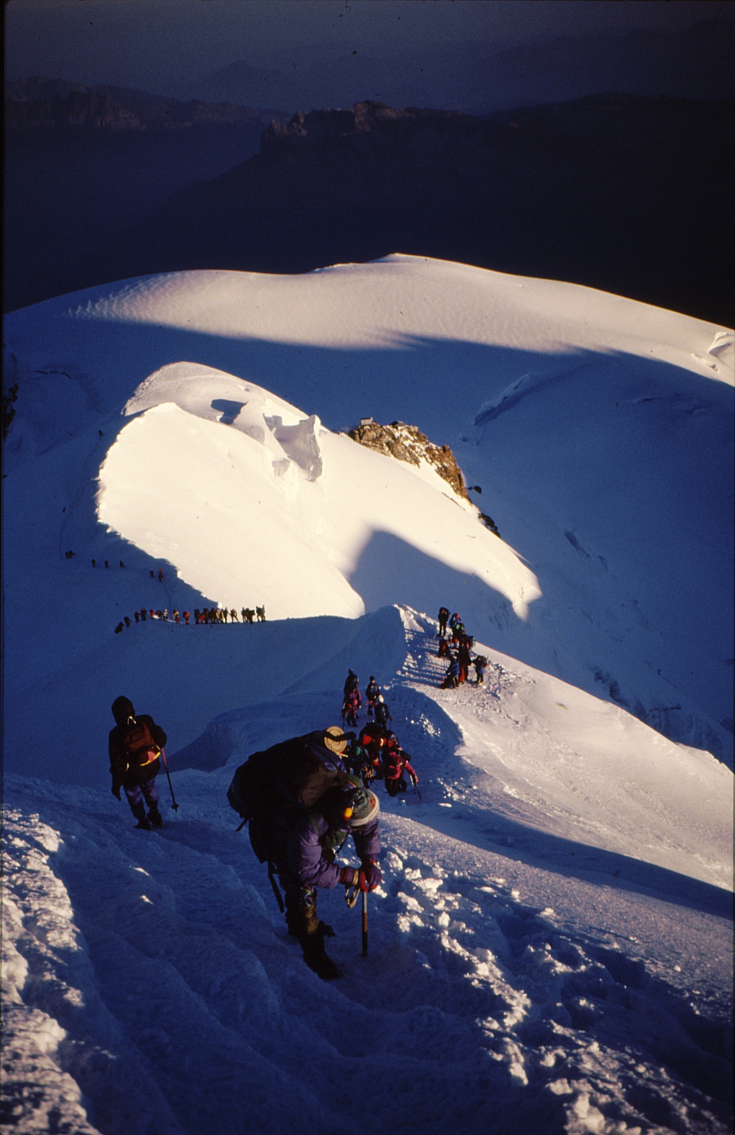 Mt Blanc zástup_2